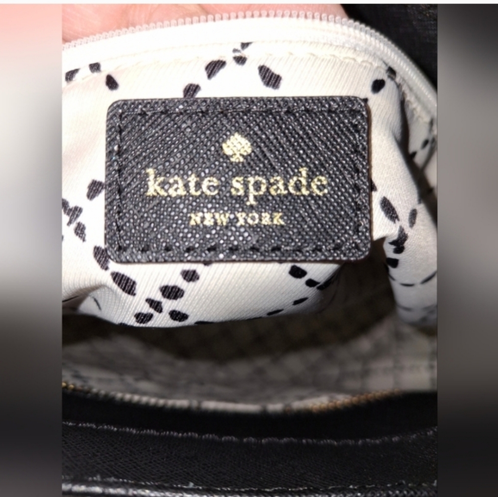 Kate Spade XL Black Tote and Wallet Set EUC - Picture 10 of 12